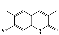 7-AMINO-3,4,6-TRIMETHYL-1H-QUINOLIN-2-ONE Struktur