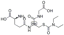 S-(N,N-DIETHYLCARBAMOYL)GLUTATHIONE Struktur