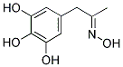 (3,4,5-TRIHYDROXYPHENYL)ACETONE OXIME Struktur