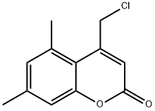 4-(CHLOROMETHYL)-5,7-DIMETHYL-2H-CHROMEN-2-ONE Struktur