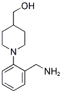 (1-[2-(AMINOMETHYL)PHENYL]-4-PIPERIDINYL)METHANOL Struktur