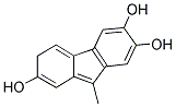 9-METHYL-2,3,7-TRIHYDROXY-6-FLUORENE Struktur