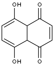 5,8-DIHYDROXY-4A,8A-DIHYDRONAPHTHALENE-1,4-DIONE Struktur