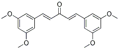 (1E,4E)-1,5-BIS(3,5-DIMETHOXYPHENYL)-1,4-PENTADIEN-3-ONE Struktur