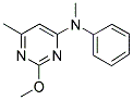 N-(2-METHOXY-6-METHYLPYRIMIDIN-4-YL)-N-METHYLANILINE Struktur