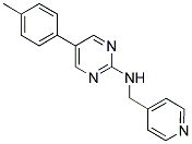 5-(4-METHYLPHENYL)-N-(PYRIDIN-4-YLMETHYL)PYRIMIDIN-2-AMINE Struktur