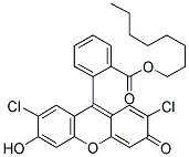 2,7-DICHLOROFLUORESCEIN OCTYL ESTER Struktur