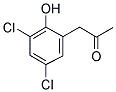 (3,5-DICHLORO-2-HYDROXYPHENYL)ACETONE Struktur