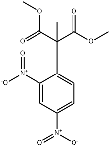 DIMETHYL 2-(2,4-DINITROPHENYL)-2-METHYLMALONATE Struktur