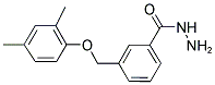 3-(2,4-DIMETHYL-PHENOXYMETHYL)-BENZOIC ACID HYDRAZIDE Struktur