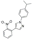 4-(2-[HYDROXY(OXIDO)AMINO]PHENYL)-1-(4-ISOPROPYLPHENYL)-1H-PYRAZOLE Struktur