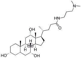 3-(CHOLAMIDOPROPYL)-1,1-DIMETHAMINE Struktur