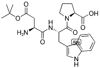 H-ASP(OTBU)-TRP-PRO-OH Struktur