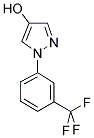 1-[3-(TRIFLUOROMETHYL)PHENYL]-1H-PYRAZOL-4-OL Struktur