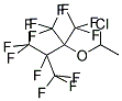 [PERFLUORO-(1',1', 2'-TRIMETHYLPROPYL)]-1-CHLOROETHYL ETHER Struktur