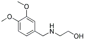 2-(3,4-DIMETHOXY-BENZYLAMINO)-ETHANOL Struktur