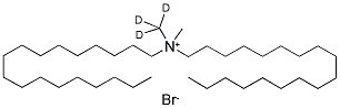 DIMETHYL-D3-DIOCTADECYLAMMONIUM BROMIDE (MONO-METHYL-D3) Struktur