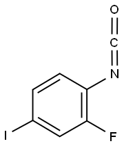 2-FLUORO-4-IODOPHENYL ISOCYANATE Struktur