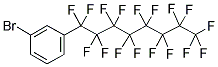 1-BROMO-3-(HEPTADECAFLUOROOCTYL)BENZENE Struktur