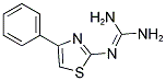 N''-(4-PHENYL-1,3-THIAZOL-2-YL)GUANIDINE Struktur