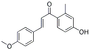 4'-HYDROXY-4-METHOXY-2'-METHYLCHALCONE Struktur