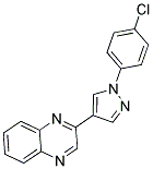 2-[1-(4-CHLOROPHENYL)-1H-PYRAZOL-4-YL]QUINOXALINE