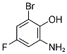 2-AMINO-6-BROMO-4-FLUOROPHENOL Struktur