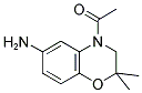 1-(6-AMINO-2,2-DIMETHYL-2,3-DIHYDRO-BENZO[1,4]OXAZIN-4-YL)-ETHANONE Struktur