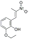 1-(3-ETHOXY-2-HYDROXYPHENYL)-2-NITROPROPENE Struktur