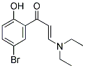 1-(5-BROMO-2-HYDROXYPHENYL)-3-(DIETHYLAMINO)-2-PROPEN-1-ONE Struktur