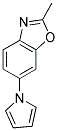 2-METHYL-6-(1H-PYRROL-1-YL)-1,3-BENZOXAZOLE Struktur