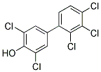 2',3,3',4',5-PENTACHLORO-4-BIPHENYLOL Struktur