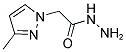 (3-METHYL-PYRAZOL-1-YL)-ACETIC ACID HYDRAZIDE Struktur