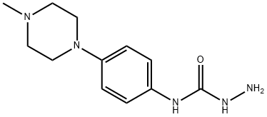 N-[4-(4-METHYLPIPERAZINO)PHENYL]-1-HYDRAZINECARBOXAMIDE Struktur