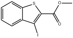 METHYL 3-IODOBENZO[B]THIOPHENE-2-CARBOXYLATE Struktur