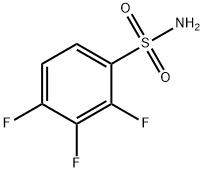 2,3,4-TRIFLUOROBENZENESULFONAMIDE Struktur