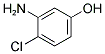 3-AMINO-4-CHLOROPHENOL Structure