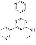 N-ALLYL-2,6-DIPYRIDIN-3-YLPYRIMIDIN-4-AMINE Struktur