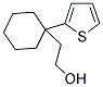 2-(1-THIEN-2-YLCYCLOHEXYL)ETHANOL Struktur