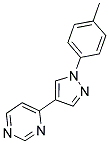 4-[1-(4-METHYLPHENYL)-1H-PYRAZOL-4-YL]PYRIMIDINE Struktur