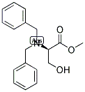 N,N-DIBENZYL-D-SERINE METHYL ESTER Struktur