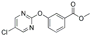 3-[(5-CHLOROPYRIMIDIN-2-YL)OXY]BENZOIC ACID, METHYL ESTER Struktur