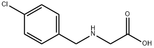 [(4-CHLOROBENZYL)AMINO]ACETIC ACID Struktur