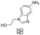 2-(5-AMINO-BENZOIMIDAZOL-1-YL)-ETHANOL DIHYDROCHLORIDE Struktur