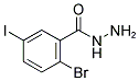 2-BROMO-5-IODOBENZHYDRAZIDE Struktur