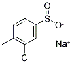 3-CHLORO-4-METHYLBENZENESULFINIC ACID SODIUM SALT Struktur