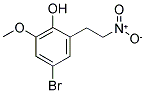 1-(5-BROMO-2-HYDROXY-3-METHOXYPHENYL)-2-NITROETHANE Struktur