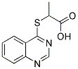 2-(QUINAZOLIN-4-YLTHIO)PROPANOIC ACID|