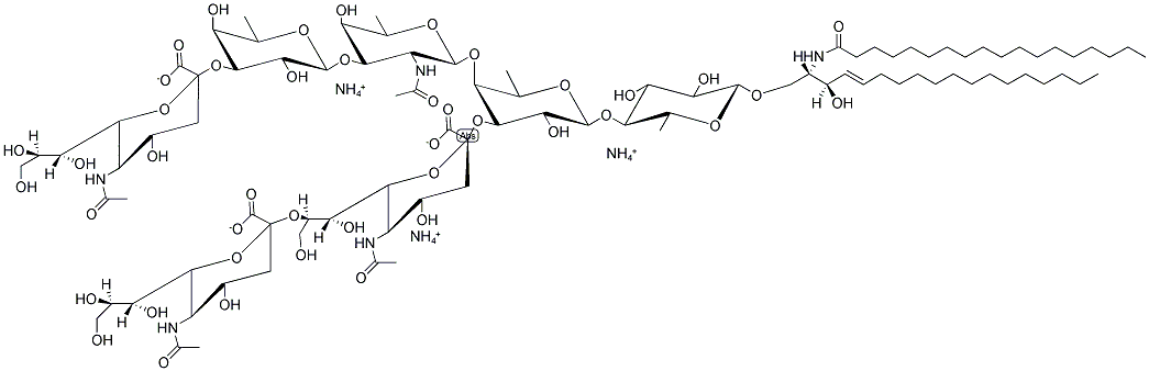 GANGLIOSIDE GT1B, OVINE BRAIN Struktur