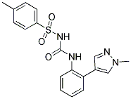 4-METHYL-N-(([2-(1-METHYL-1H-PYRAZOL-4-YL)PHENYL]AMINO)CARBONYL)BENZENESULFONAMIDE Struktur